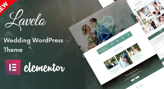 Lavelo - Wedding WordPress Theme