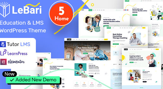 LeBari - Chủ đề WordPress Giáo dục