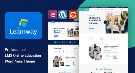 Learnway - Chủ đề WordPress về khóa học giáo dục trực tuyến LMS chuyên nghiệp