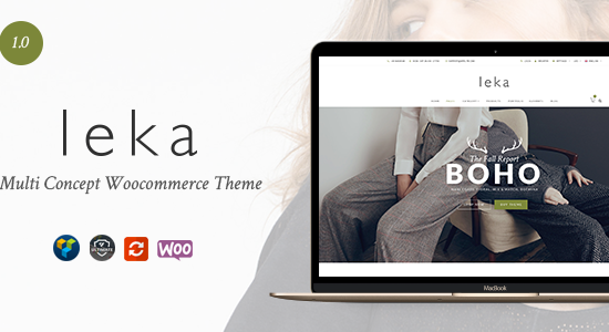 Leka - Chủ đề WooCommerce tuyệt vời