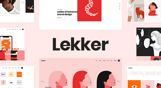 Lekker - Portfolio WordPress Theme