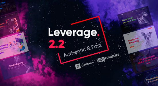 Leverage - Agency WordPress Theme