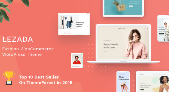 Lezada - Chủ đề WordPress WooCommerce thời trang