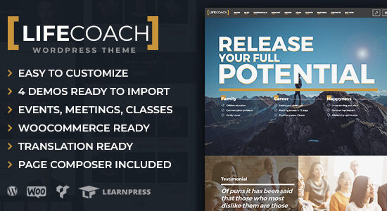 Life Coach WordPress Theme