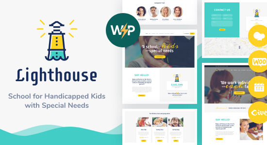 Lighthouse | School for Kids with Disabilities & Special Needs WordPress Theme