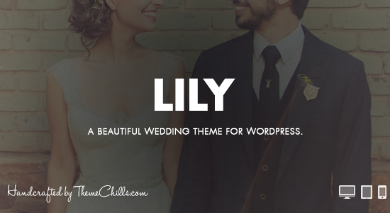 Lily - WordPress Wedding Theme