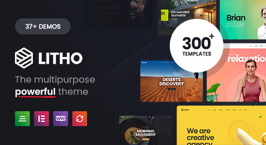 Litho - Multipurpose Elementor WordPress Theme