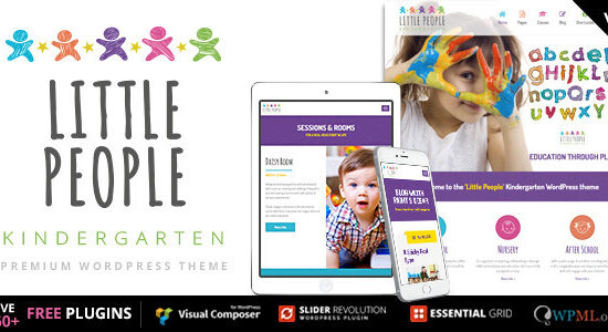 Little People | Kindergarten WordPress Theme for PreScool