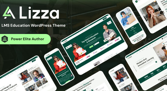 Lizza - Chủ đề WordPress Giáo dục