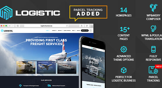 Logistic - WP Theme For Transportation Business