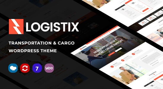 Logistix | Responsive Transportation WordPress Theme