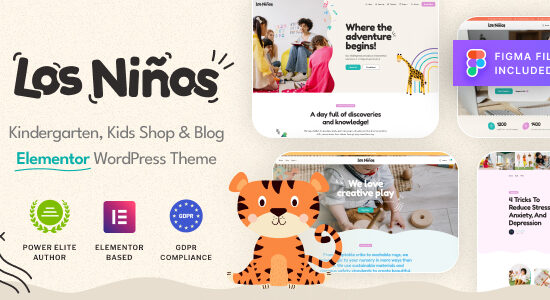 Los Ninos - Chủ đề WordPress Giáo dục Trẻ em