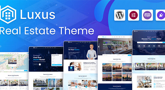 Luxus - Real Estate WordPress Theme