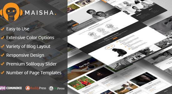 Maisha - Charity WordPress Theme