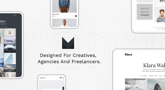 Mango - Chủ đề WordPress Portfolio dành cho người sáng tạo