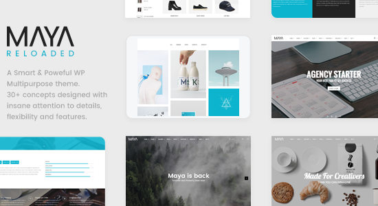 Maya - Chủ đề WP thông minh và mạnh mẽ