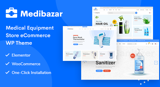 Medibazar - Chủ đề WooCommerce Y khoa