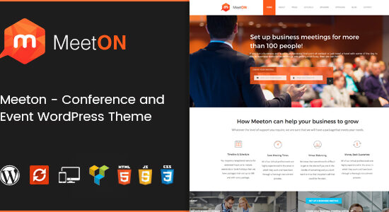 Meeton - Chủ đề WordPress cho Hội nghị & Sự kiện