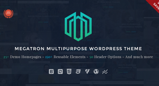 Megatron - Chủ đề WordPress đa năng đáp ứng