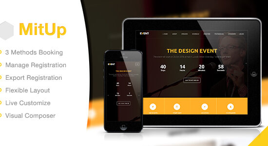 MitUp - Chủ đề WordPress cho sự kiện và hội nghị