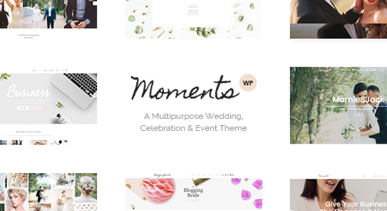 Moments - Wedding & Event Theme