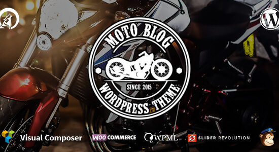 Motoblog - A WordPress Theme for Motorcycle Lovers