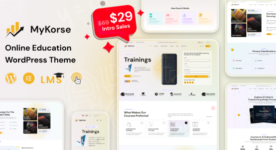 MyKorse - Chủ đề WordPress Giáo dục
