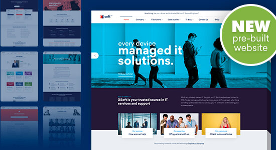 Nanosoft - WP Theme for IT Solutions and Services Company