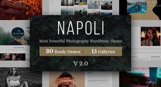 Napoli Photography WordPress