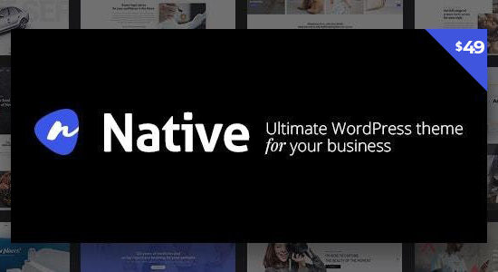 Native - Stylish Multi-Purpose Creative WP Theme