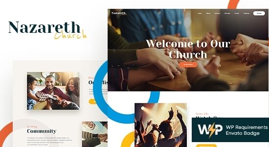 Nazareth | Church & Religion WordPress Theme