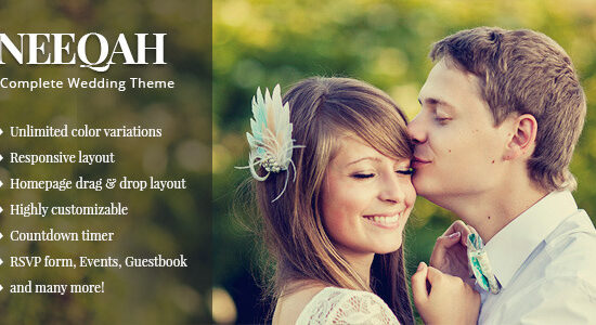 Neeqah - Wedding WordPress Theme