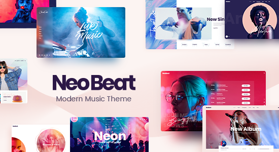 NeoBeat - Music WordPress Theme