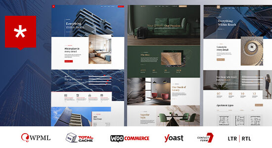 Nestin - Real Estate & Single Property WordPress Theme