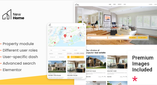 NewHome - Real Estate Theme