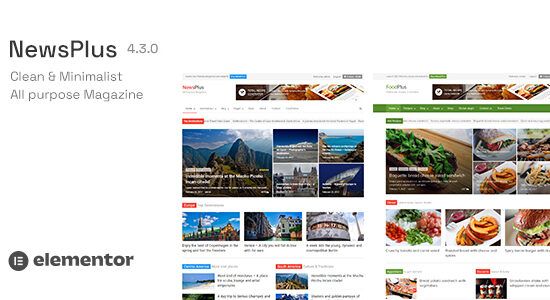 NewsPlus - News and Magazine WordPress theme