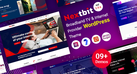 Nextbit - TV & Internet WordPress Theme