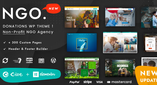 Ngo - Charity Donation WordPress Theme