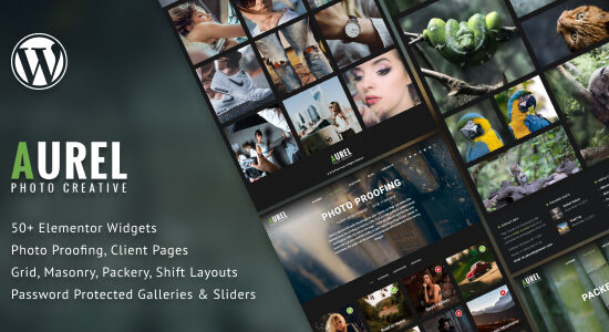 Nhiếp ảnh Aurel WordPress Theme