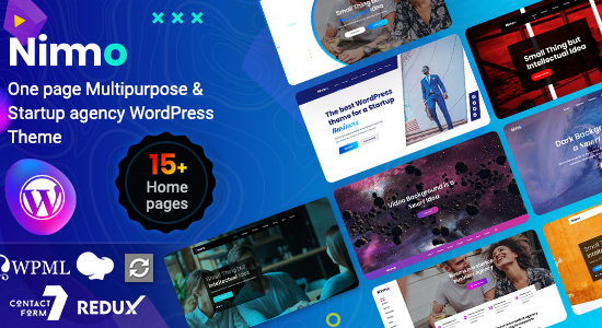 Nimmo - WordPress Một Trang