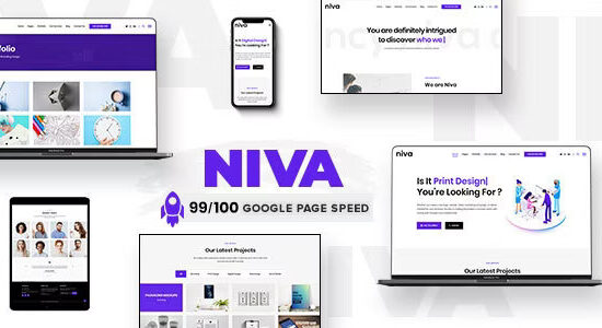 Niva - Chủ đề WordPress của Cơ quan sáng tạo