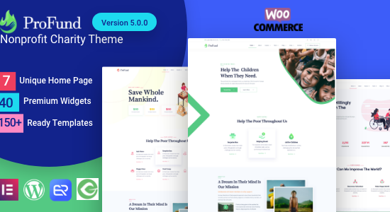 Nonprofit ProFund - Charity WordPress Theme