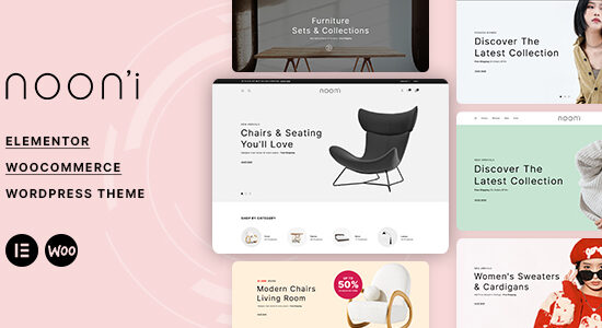 Nooni - Furniture & Fashion WooCommerce Theme