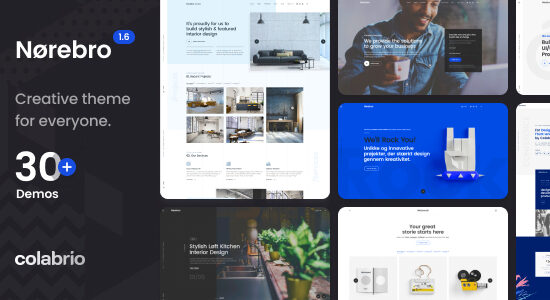 Norebro - Creative Portfolio Theme for Multipurpose Usage