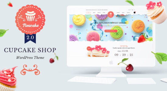 Noucake - Chủ đề WordPress về tiệm bánh