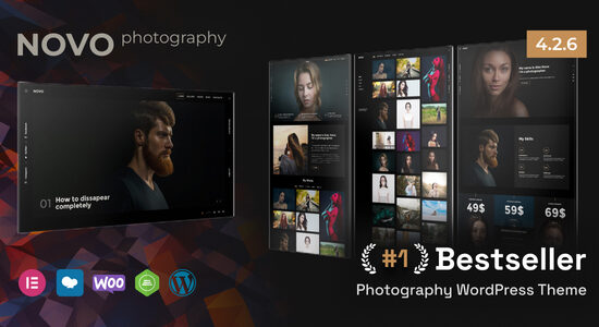 Novo - Photography WordPress Theme