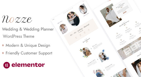 Nozze - Wedding & Planner WordPress Theme