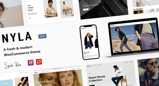Nyla - Một chủ đề WooCommerce mới mẻ và hiện đại