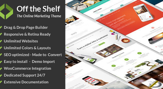 Off the Shelf - Chủ đề WordPress Tiếp thị Trực tuyến