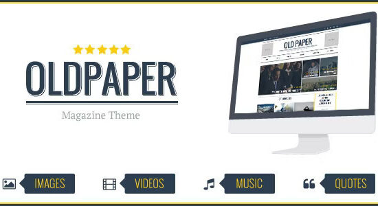 OldPaper - Ultimate Magazine & Blog Theme